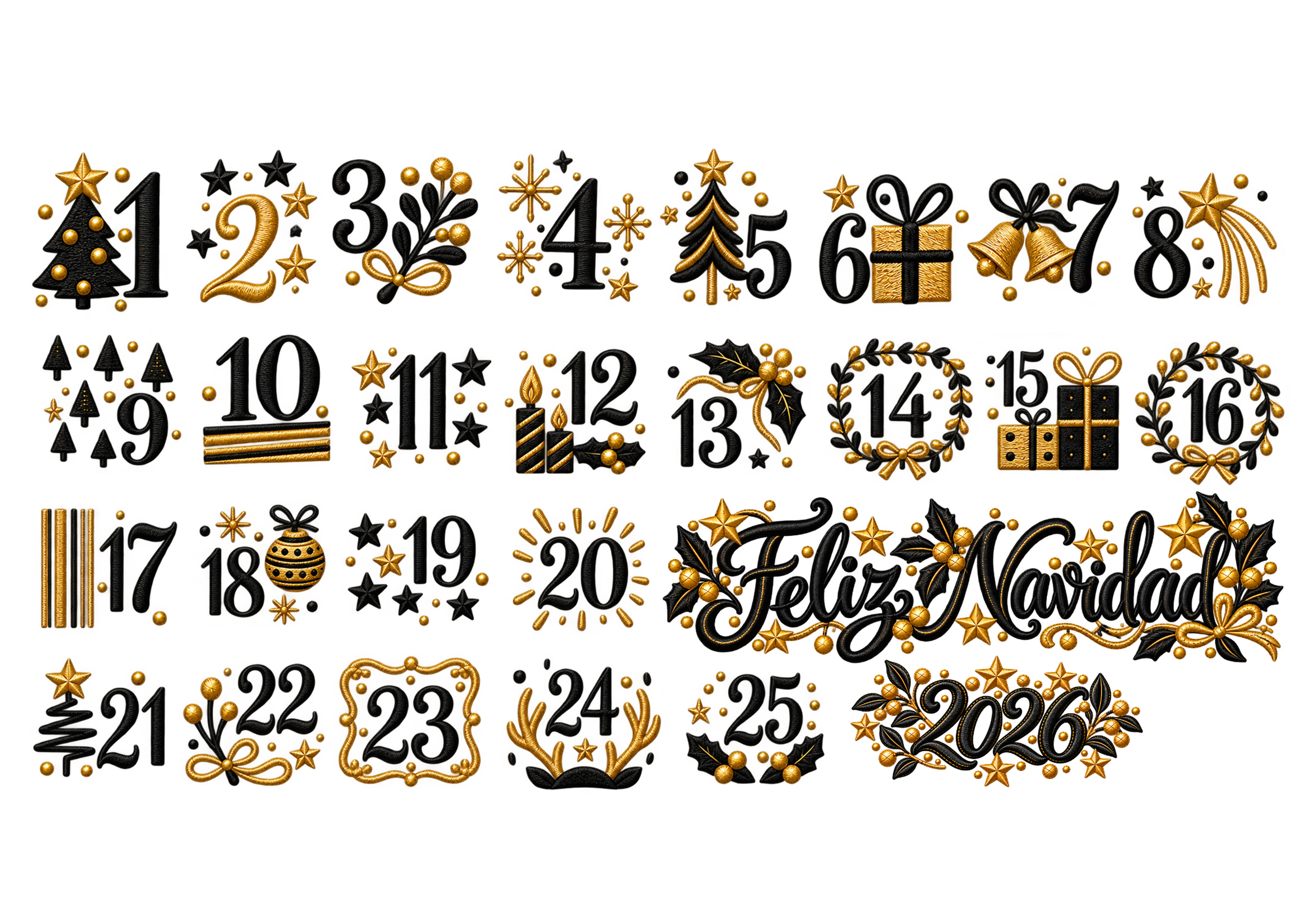 NAVIDAD CALENDARIO 2